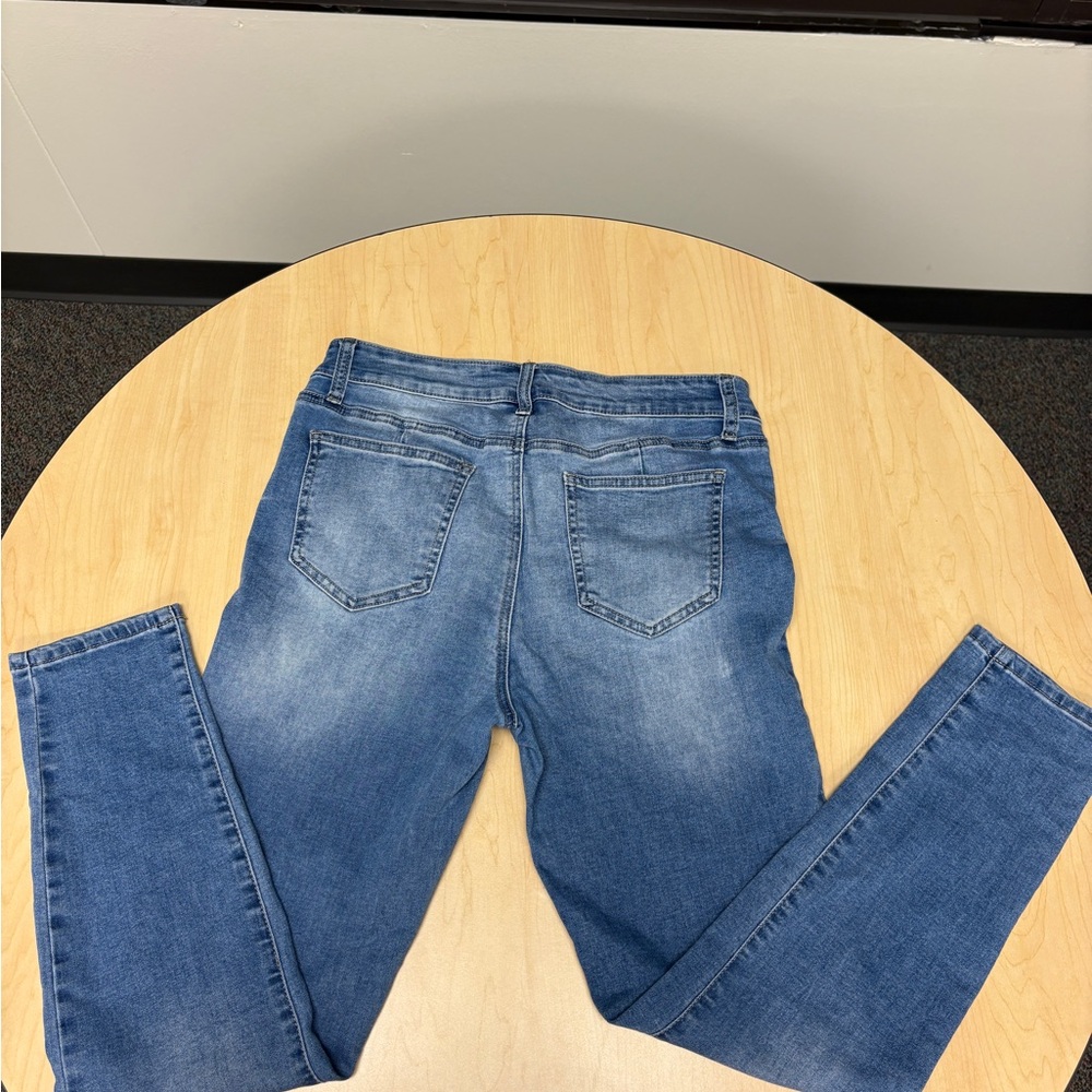 Ashley Mason Blue Skinny Jeans size 11 EUC - Picture 5 of 6